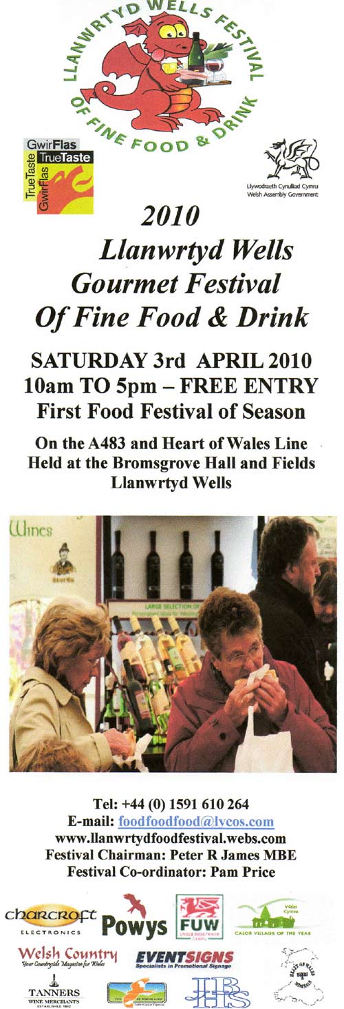 Llanwrtyd Gourmet Festival of Fine Food and Drink